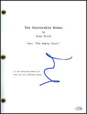 Maggie Gyllenhaal "The Honourable Woman" AUTOGRAPH Signed Pilot Episode Script