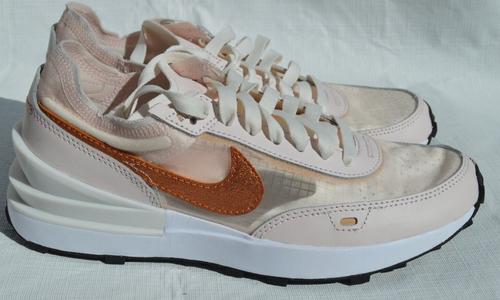 Women Nike Waffle One ESS Light Soft Pink Size 7 (New) - Picture 7 of 11