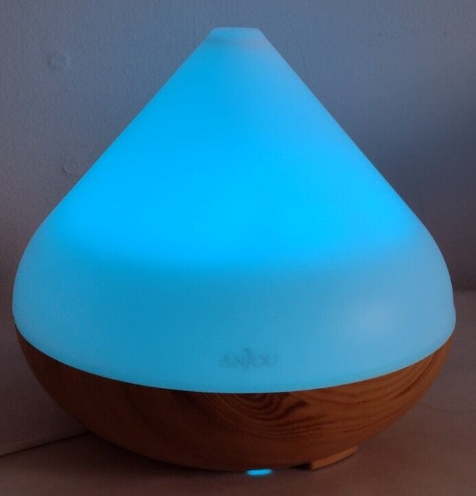 Difusor de aceites esenciales de aromaterapia Anjou AJ-PCN079 7 luces de color SOLO DIFUSOR