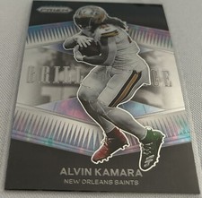 2021 Prizm Football Alvin Kamara New Orleans Saints Brilliance insert #B-9