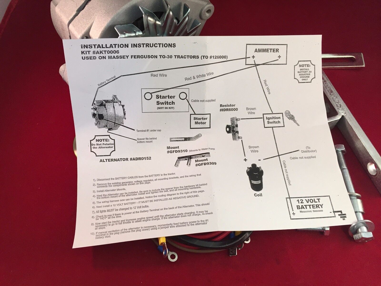 Wiring Manual Pdf  12 Volt Wiring Diagram To20 Ferguson