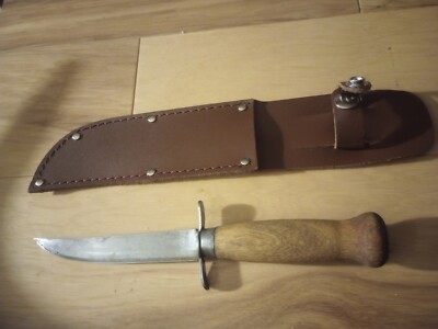 Vintage Swedish Frosts Mora Laminated Steel Hunting Knife | eBay