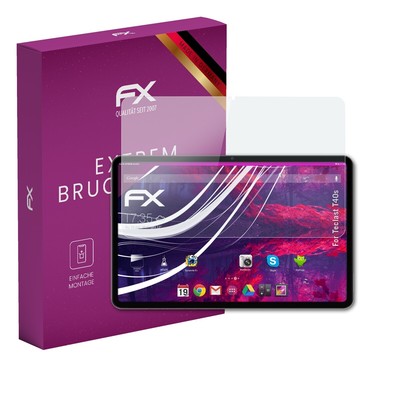 atFoliX Glasfolie für Teclast T40s Displayfolie 9H Schutzpanzer