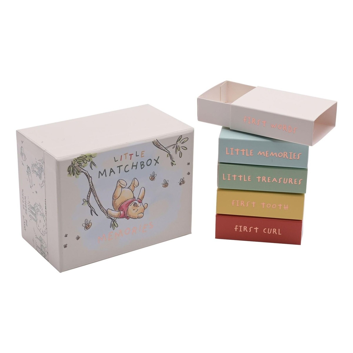 Disney Winnie the Pooh Baby Matchbox Keepsake Memories Box