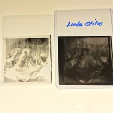 vintage Linda Stiles Styles Original B&W 120 Film Negative & contact print