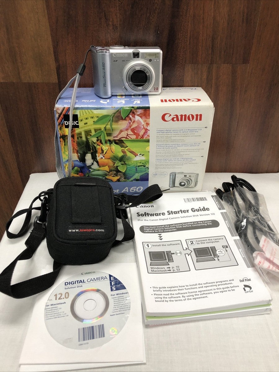 Canon PowerShot A60 Silver 1.5