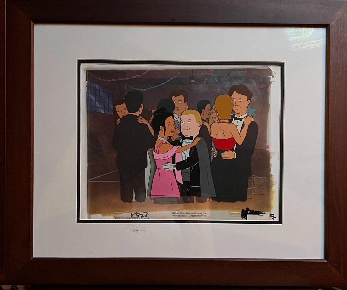 KING OF THE HILL Production Cel 20th Century Fox Mike Judge Art 11
