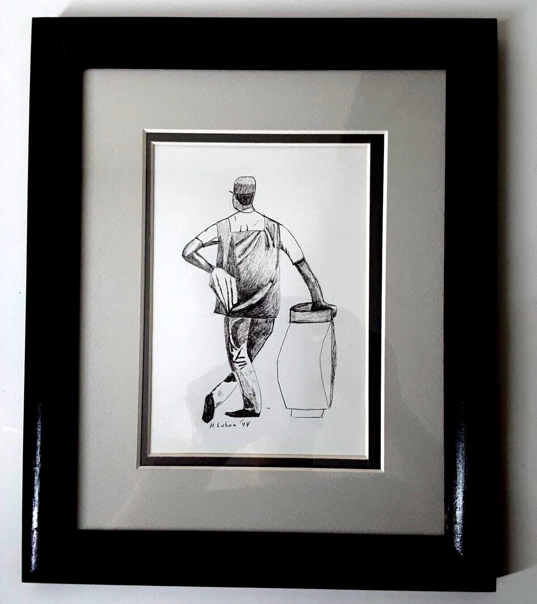 Golf Original Art Drawings for sale | eBay