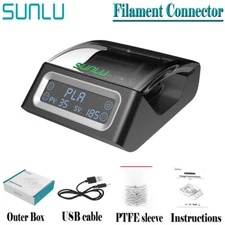 SUNLU Official Filament Connector,Up to 240°C,For 1.75mm PLA ABS PA PETG TPU