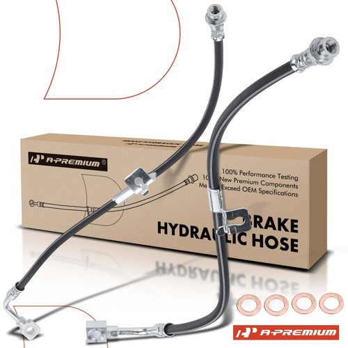 Silverado 1500 Front Brake Hose Set (04-05 2WD 5.3L Silverado 1500 W/o Advance Towing Package - Foto 2