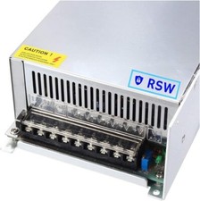 Alimentatore Stabilizzato  24 Volt 40 A Potenza 1000 Watt switch Ventilato