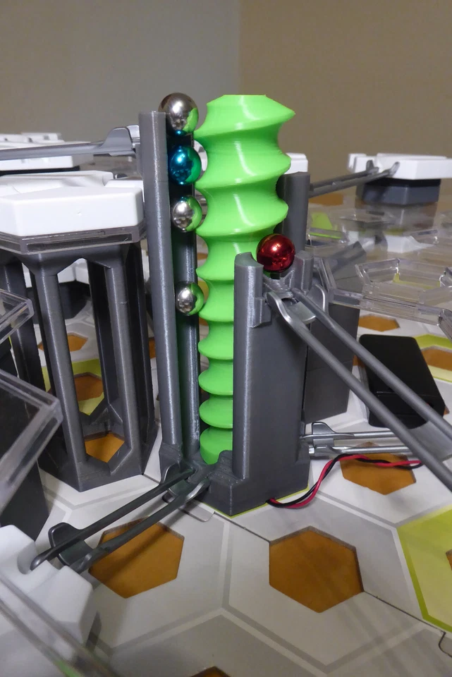 Gravitrax kompatibler elektr. Lift - Ausgänge auf 12, 10 und 8 cm; Aufzug; 3D