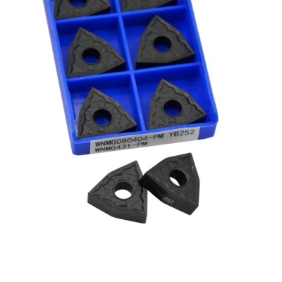 10pcs WNMG080404-PM WNMG431-PM YB252 CNC Carbide Inserts WNMG insert