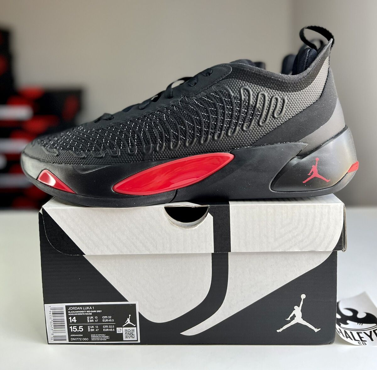 NEW Nike Jordan Luka 1 Bred Long Range | Men's Size 14 NEW Nike Jordan Luka 1 Bred Long Range | Men's Size 14