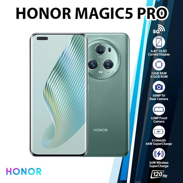 【ほぼ新品】Honar Magic5 Pro(512GB/12GB) New) HONOR Magic5 Pro 5G 12GB+512GB Dual SIM Android Cell