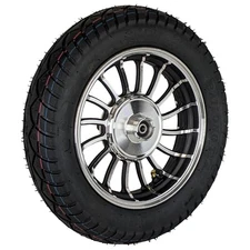 10" Inch Front Wheel and 3.5-10 Tire Assembly 50cc Scooter Moped GY6 TaoTao