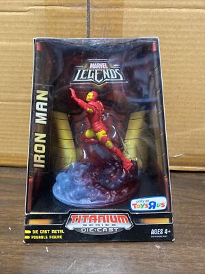 Marvel Legends Titanium Series Die-Cast IRON MAN Figure 2007