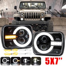 5x7 7x6 H6054 LED Headlights for Jeep Wrangler YJ Cherokee XJ Ford Chevy TOYOTA
