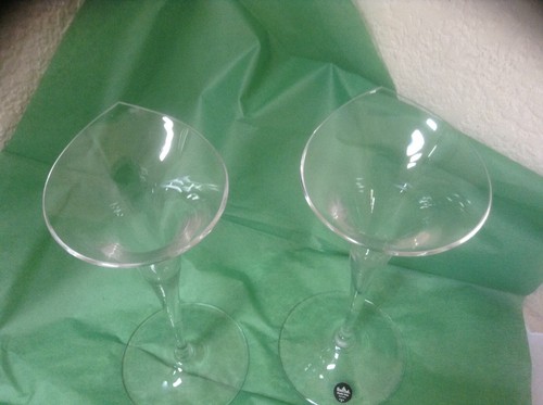 Paar Rosenthal Calla Lilie Kristall Kerzenständer 8" Kerzenständer EUC - Bild 4 von 5