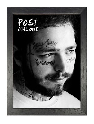 Post Malone 7 Austin Richard Poster amerikanische Sängerin Hip Hop Foto Musik Tattoo
