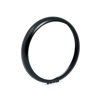 Lampenring 5 3/4'' Schwarz für Harley-Davidson mit Bates Style Scheinwerfer