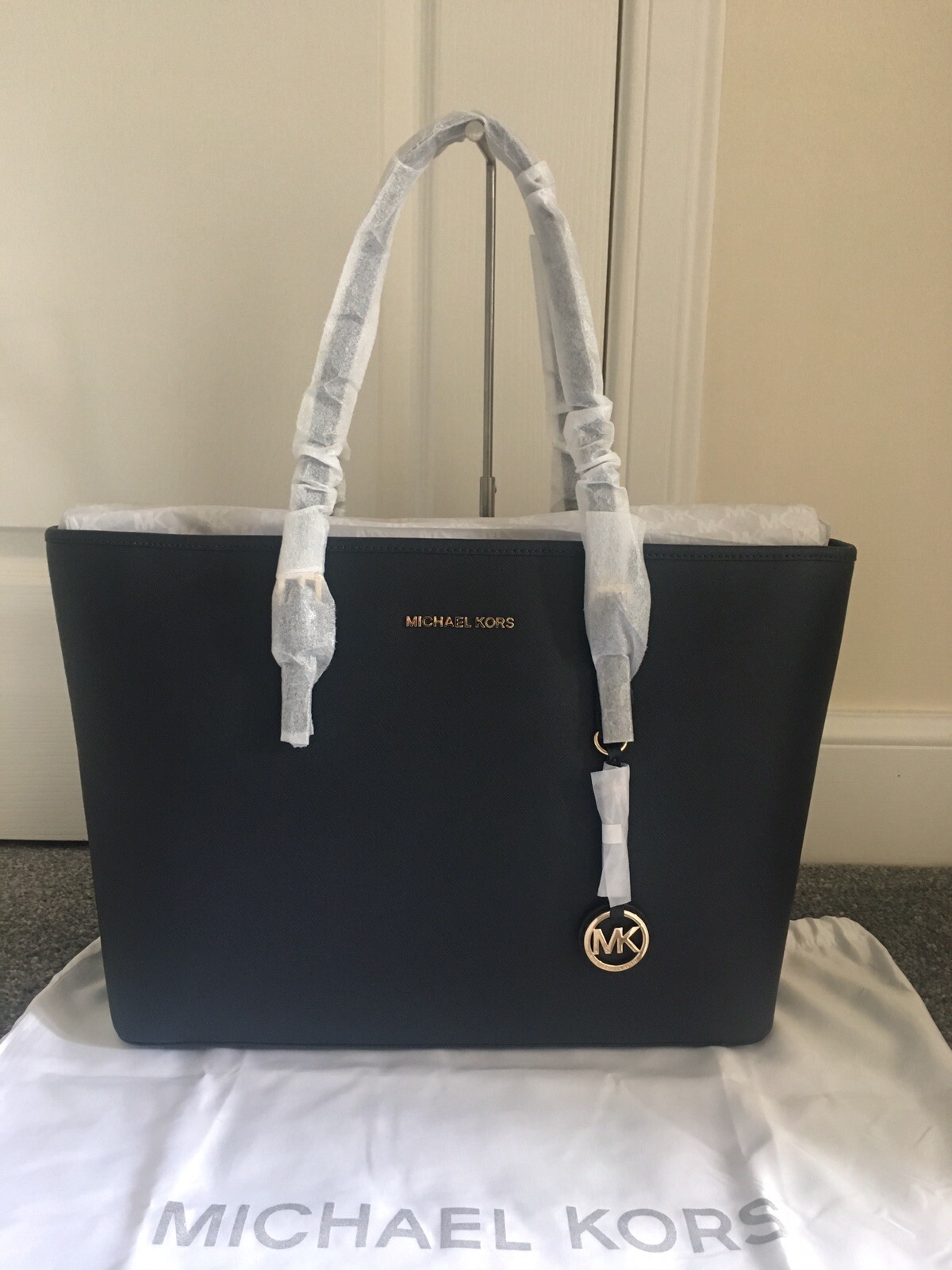 michael kors admiral blue handbag
