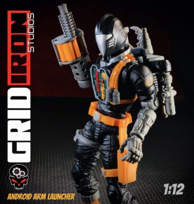 1:12  Android Arm Launcher For G.I. Joe Classified 6  BAT Action Figures 132Y