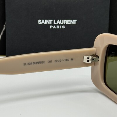 NEW SAINT LAURENT SUNRIZE SL534 007 WOMEN SQUARE SUNGLASSES  display picture 1