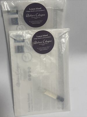 2X Atelier Cologne Vanille Insensee Cologne Absolue Sample Vial .06oz, 1.7ml