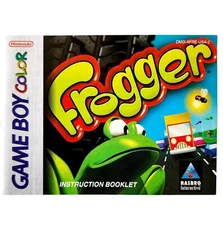 Nintendo Game Boy Color Frogger Instruction Manual Vintage 1998 Collectible E81