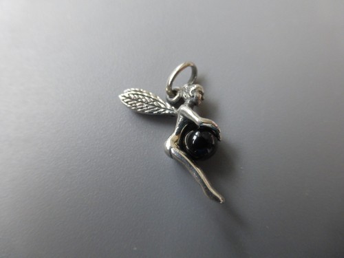 Pendentif En Argent Avec Perle D'eau Douce - Occasion, Poinçon Orfèvre, 5 Cm De Haut