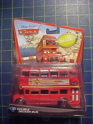 disney cars double decker bus
