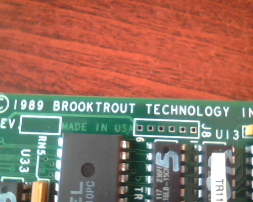 Brooktrout TR112 Rev G ISA Telephony Card RevG - Picture 5 of 8
