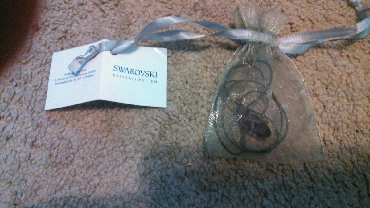 Swarovski Necklace Authentic Kristallwelten New Ruby Red Crystal