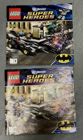 Lego - 6864 - Batmobile and the Two-Face Chase - 100% Complete w/minifigures