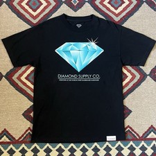Diamond Supply Co T-Shirt Mens Medium USA Made Crewneck