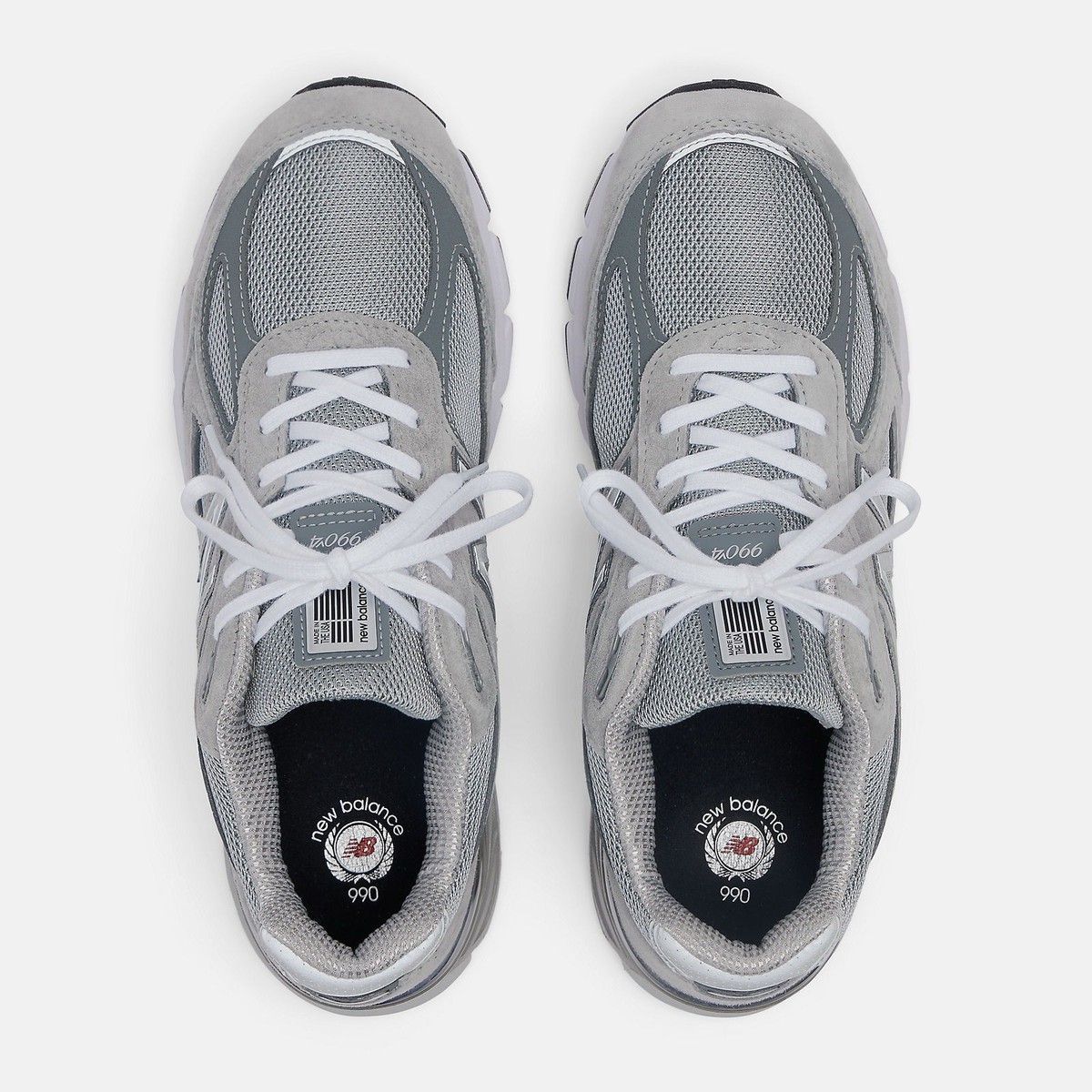 yuさん専用New Balance 990 スニーカー グレー ベルクロ New Balance ニューバランス キッズ スニーカー NewBalance 990