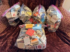 Huge Lot Of 500+ Matchbooks & Matchboxes, US & Worldwide