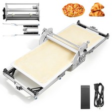 2-30mm Croissant Dough Press Machine Electric Pastry Dough Sheeter Dough Roller