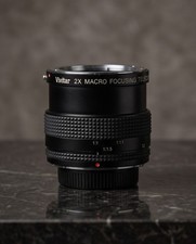 Vintag Vivitar 2X Macro Lens N/A1 Teleconverter Leather Case