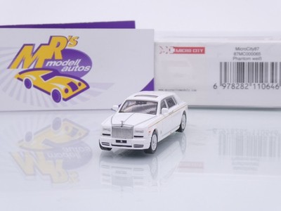 Micro City Herpa 87MC000065 # Rolls Royce Phantom VIII Bj. 2018-22 '' weiß '' 1:87