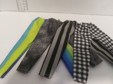 Doll Clothes Handmade Compatable with KEN size doll -Lot of 4-Pants K142
