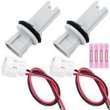 Side Marker Clearance Turn Signal Light Socket Holder with Wire Harness Fit