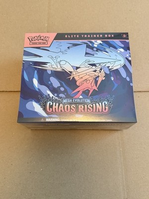Pokémon TCG - Chaos Rising Elite Trainer Box ETB - Brand New/Factory Sealed   