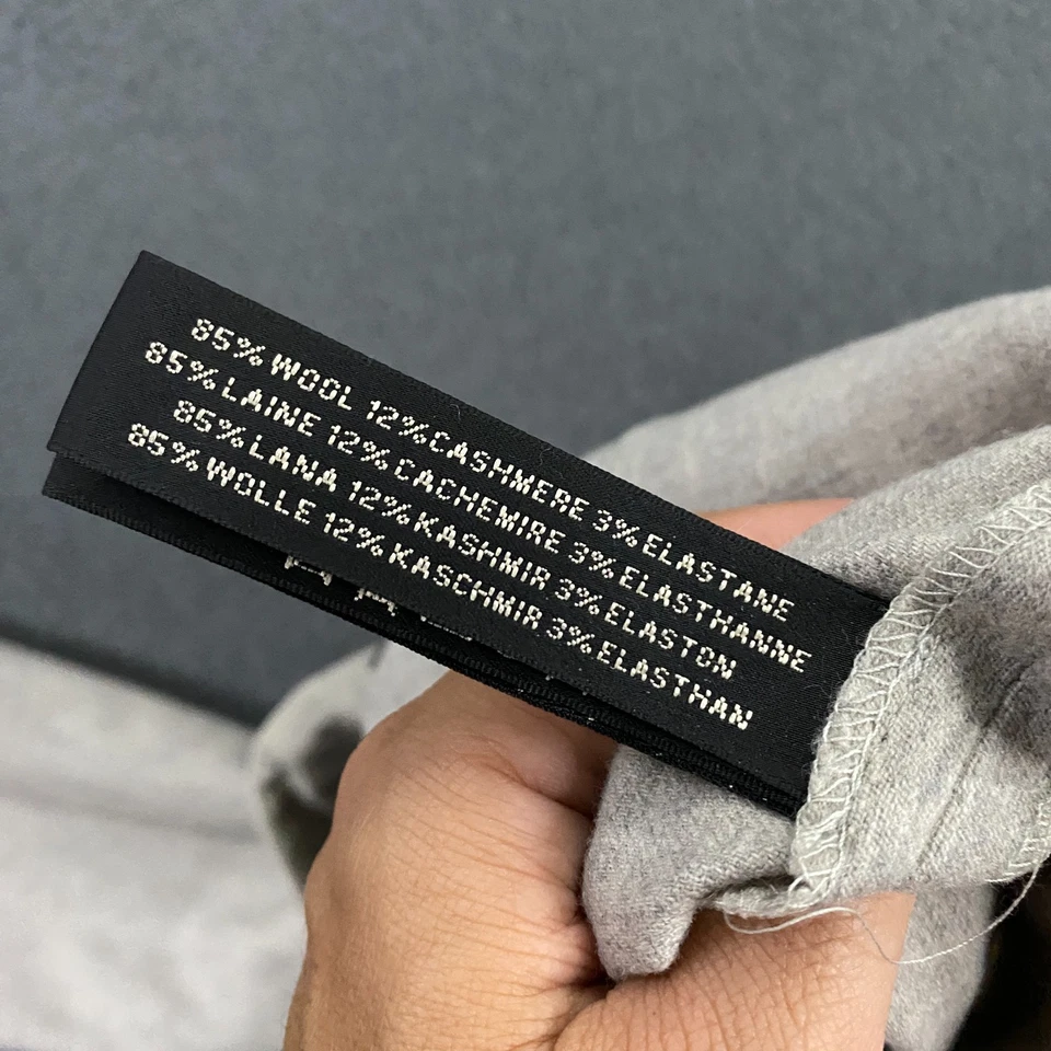 Ralph Lauren Pantalones Etiqueta Negra Mujer 6 Lana Cachemira Acampanada Pierna Pantalón Vestido Foto 4 de 4