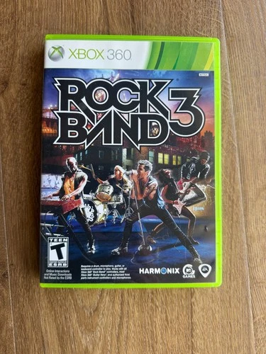New ListingMicrosoft Xbox 360 Rock Band 3 NO Manual, disc scratches / ring Tested Works