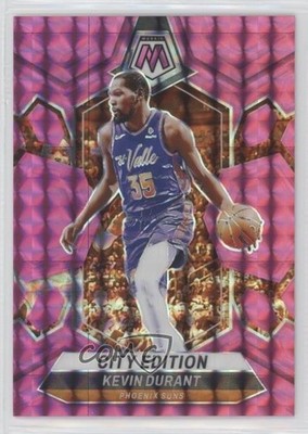 2023-24 Panini Mosaic City Edition Pink Prizm 96/149 Kevin Durant #286 0c6