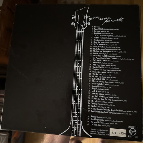 Paul McCartney Tripping The Live 1990 Virgin Megastore Collection Box Set #1123 - Imagen 2 de 2