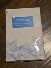 8 Set Packing Cubes for Travel