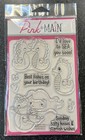 Pink & Main Starfish Wishes Clear Stamp Set and Matching Die Set--NLA/New — photo 2